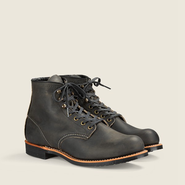 Heritage Støvler Herre - Red Wing Blacksmith - 6-Inch Rough & Tough Læder - Mørkegrå - UMIHBR-051